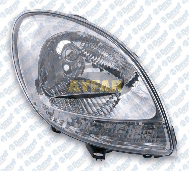 AYFAR 202241 Far Sol Kangoo 03>08 Beyaz Sinyalli Motorlu Tip